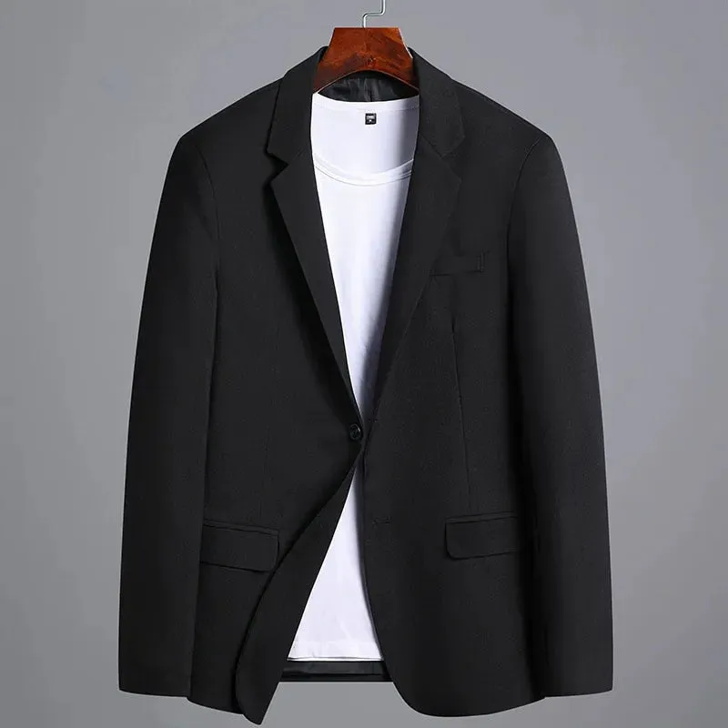 2022 Neue Jacke Lose Business Blazer Fashion Solid Taste Kostüm Homme