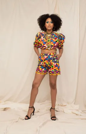 Ankobra High Waisted Shorts