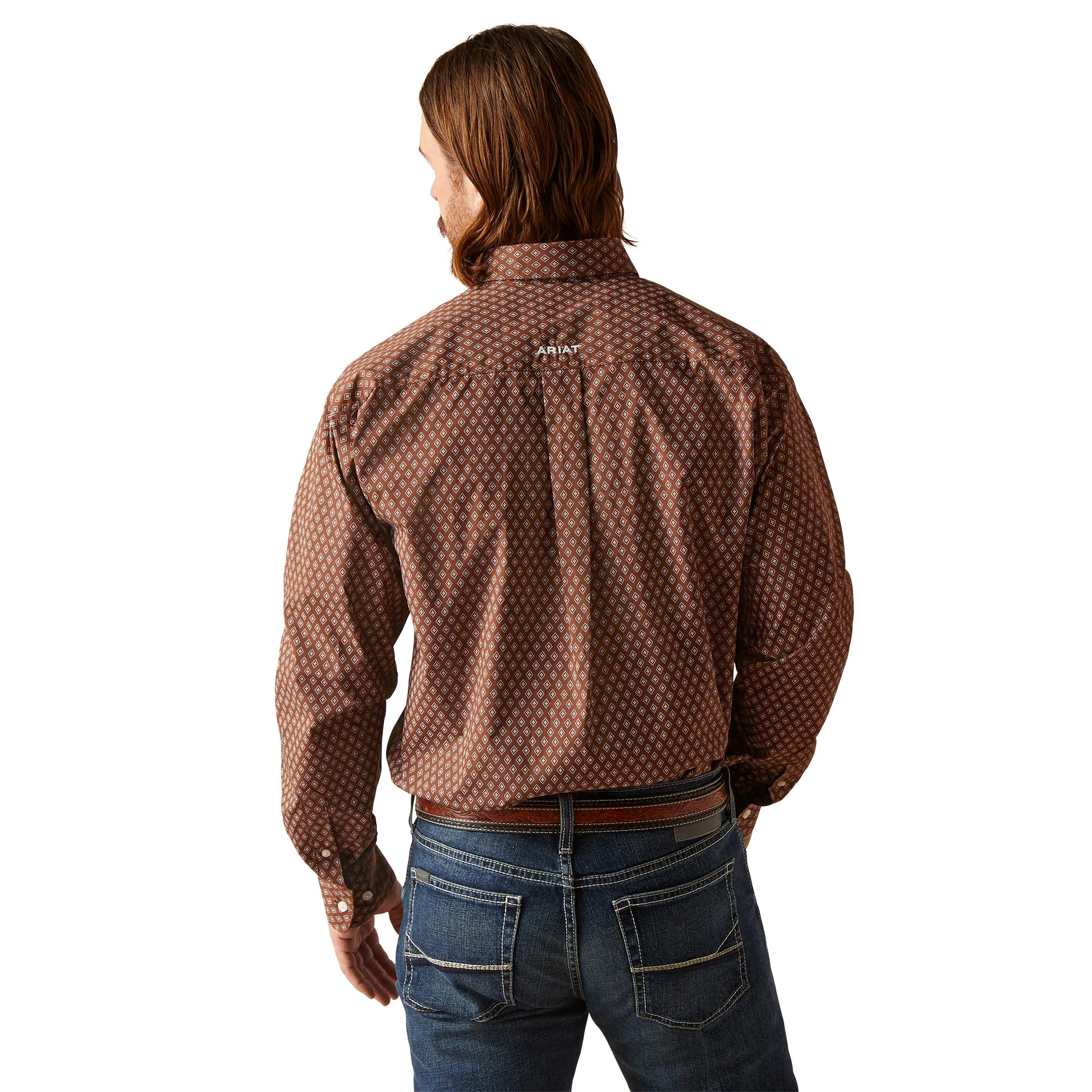 ARIAT MENS GARDENER CLASSIC FIT LONG SLEEVE SHIRT