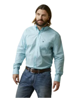 Ariat Turquoise Osburn Classic Fit Shirt