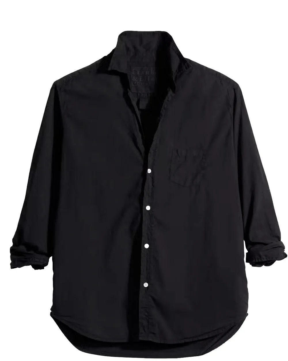 Black Eileen Button Up