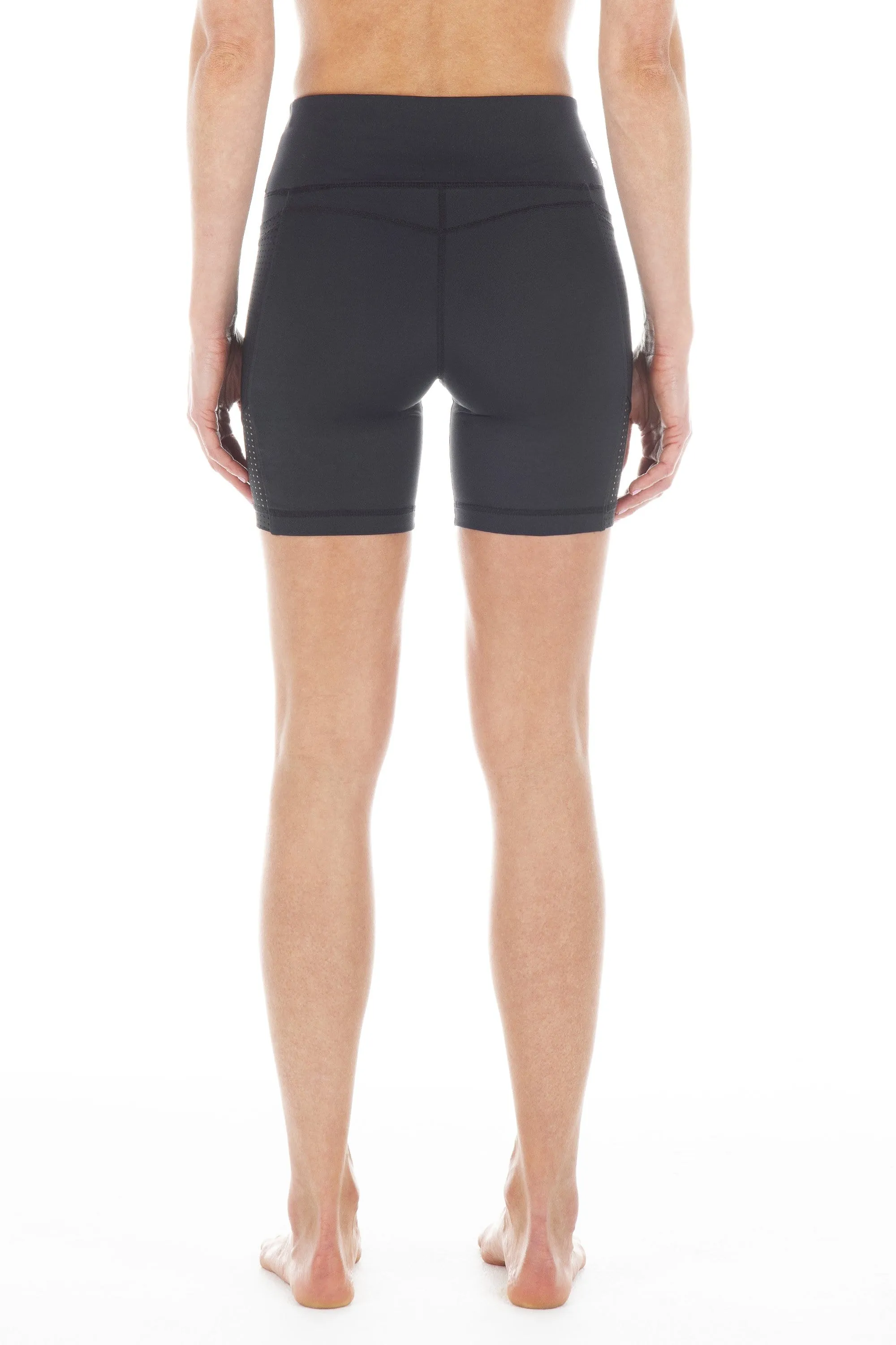 Black | Iolani Biker Short