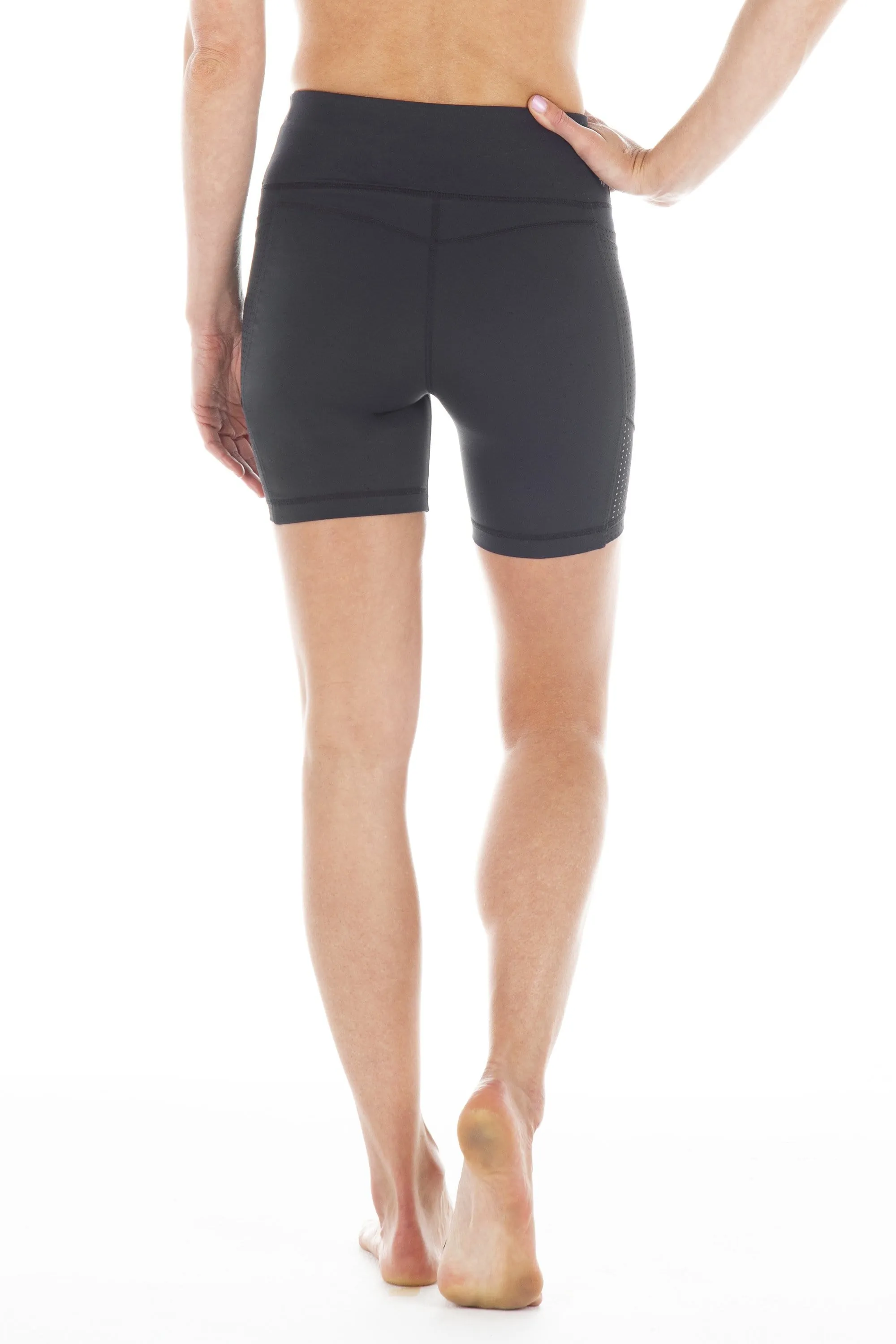 Black | Iolani Biker Short