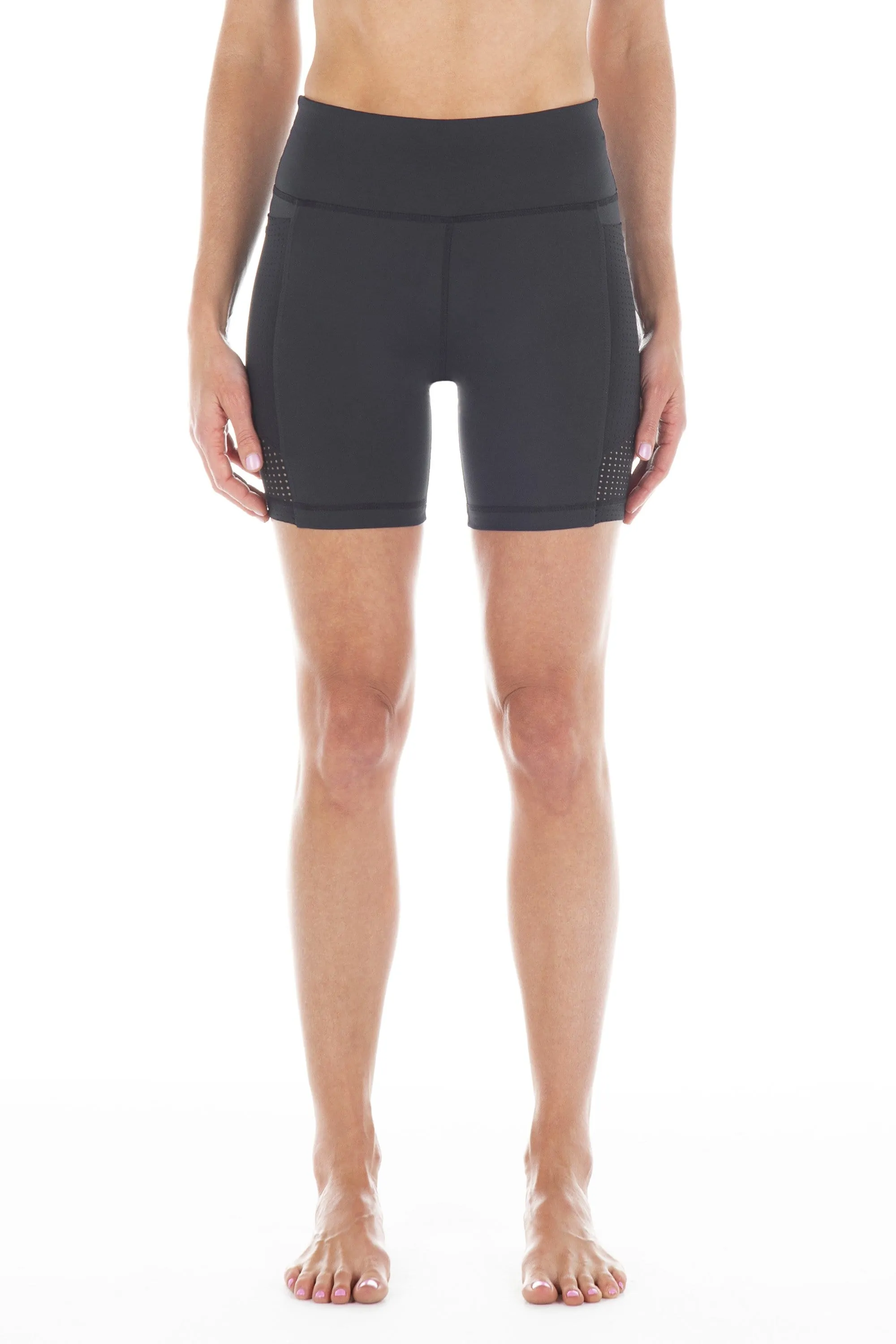 Black | Iolani Biker Short