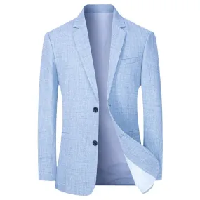 Business Casual Designer Slim Fit Single Breasted Blazer