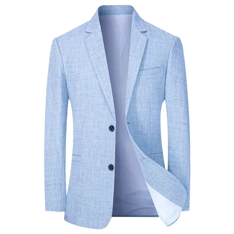 Business Casual Designer Slim Fit Single Breasted Blazer