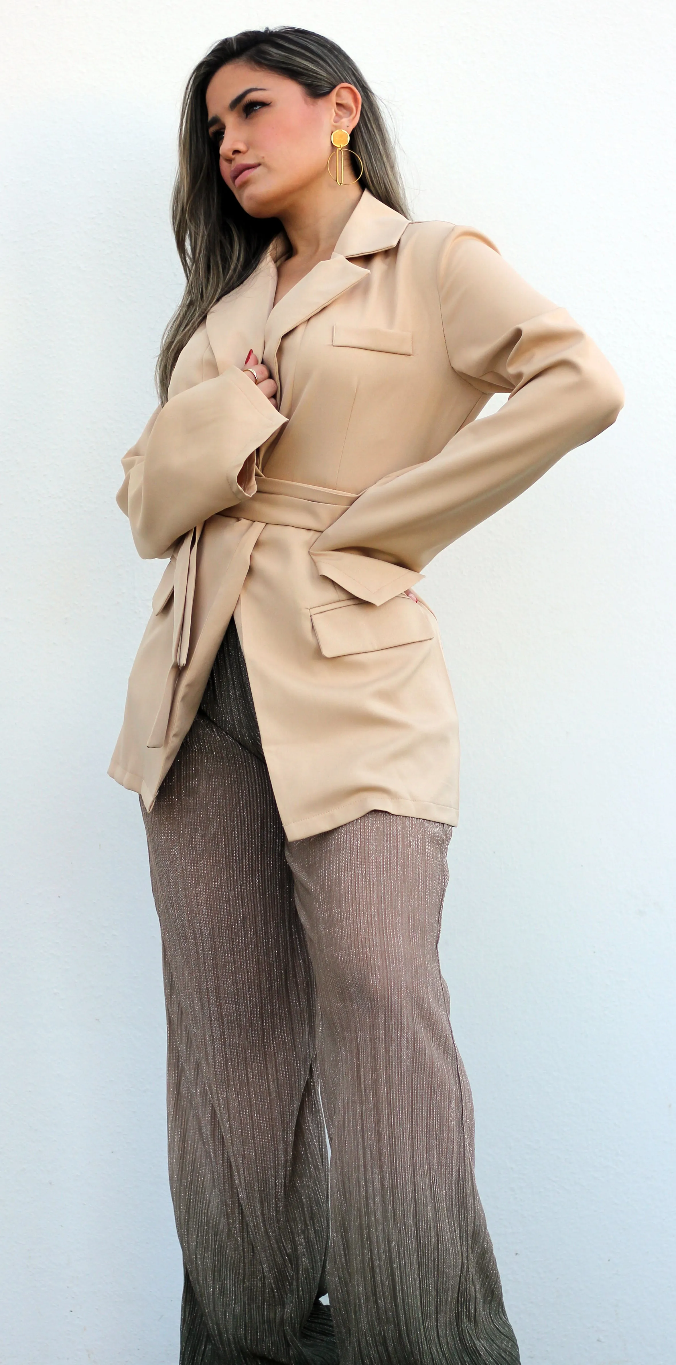 Business Diva Nude Blazer