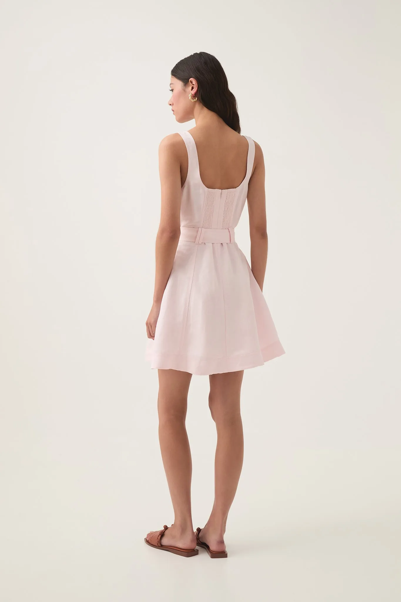 Clay Belted Mini Dress