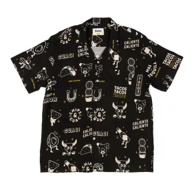 Duvin Chips N Dip Button Up Shirt - Black