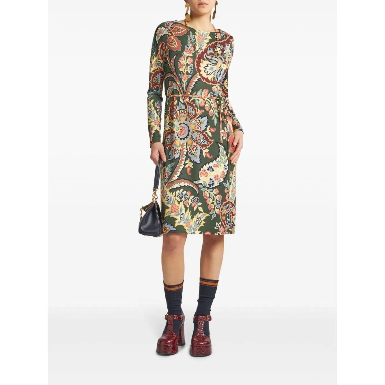 Etro Dresses Green