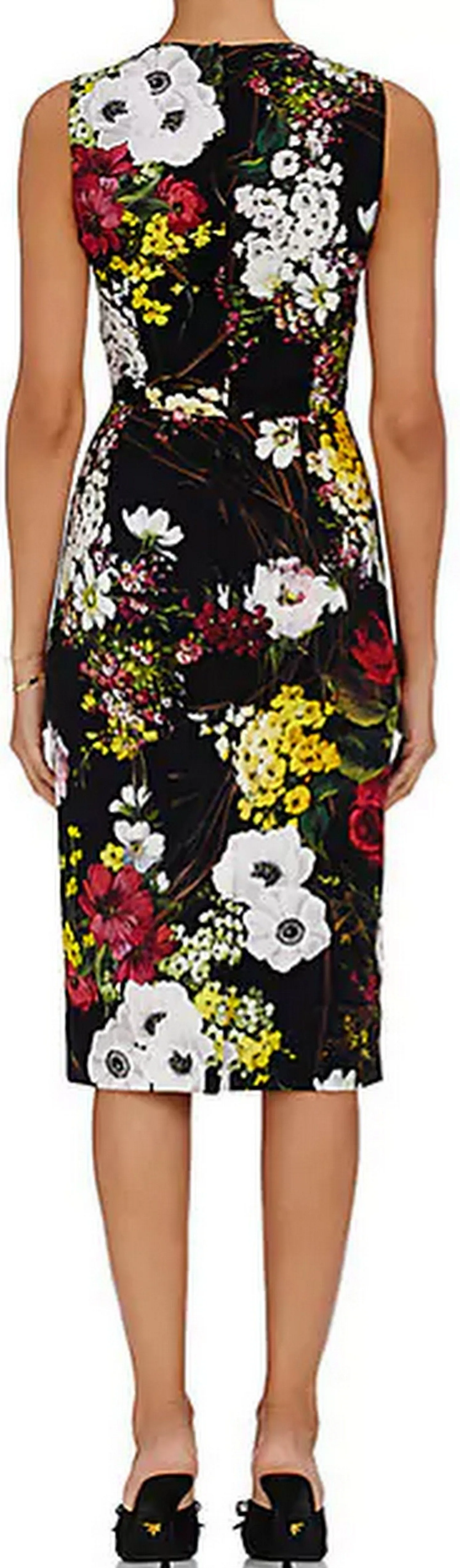 *Extended Sizes* Floral Print Sheath Dress