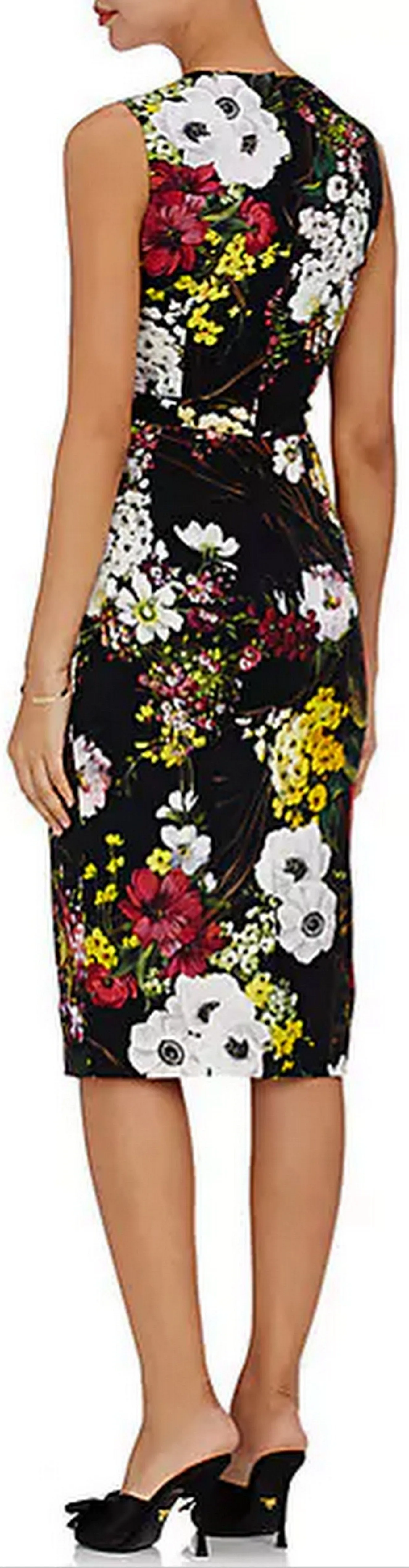 *Extended Sizes* Floral Print Sheath Dress