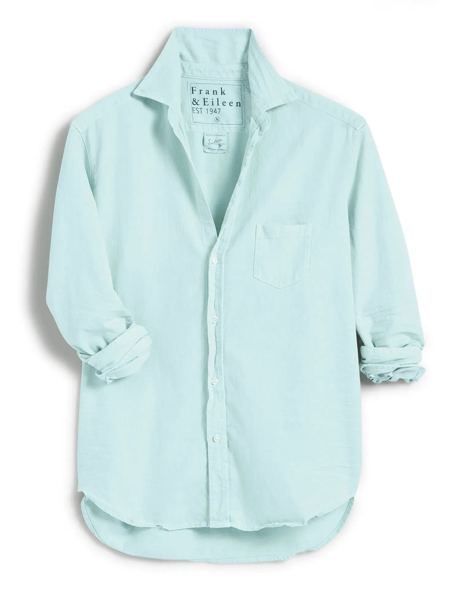 F&E Eileen Shirt in Sea Glass