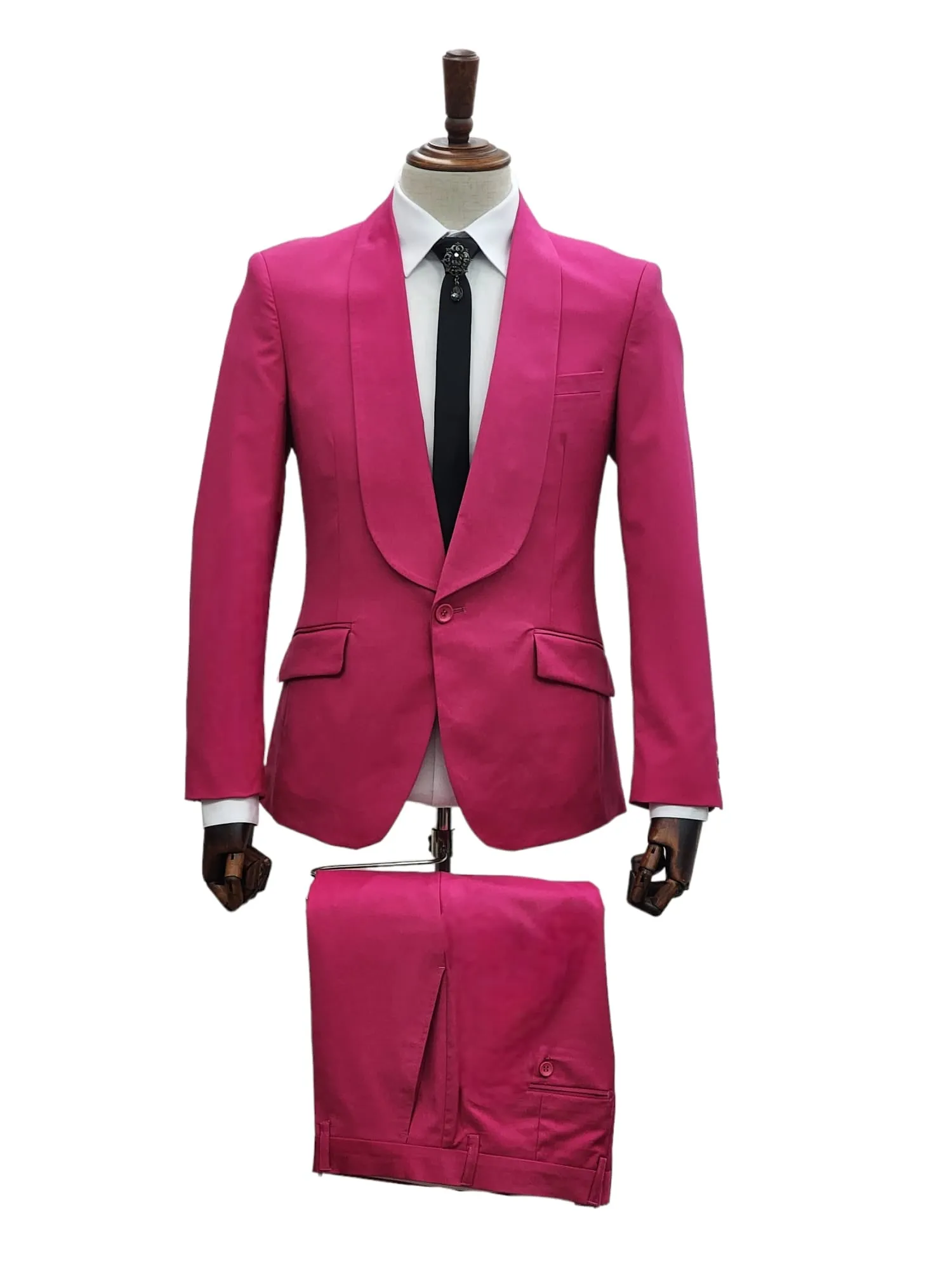 FF1S-TRS PINK 2PC SUIT