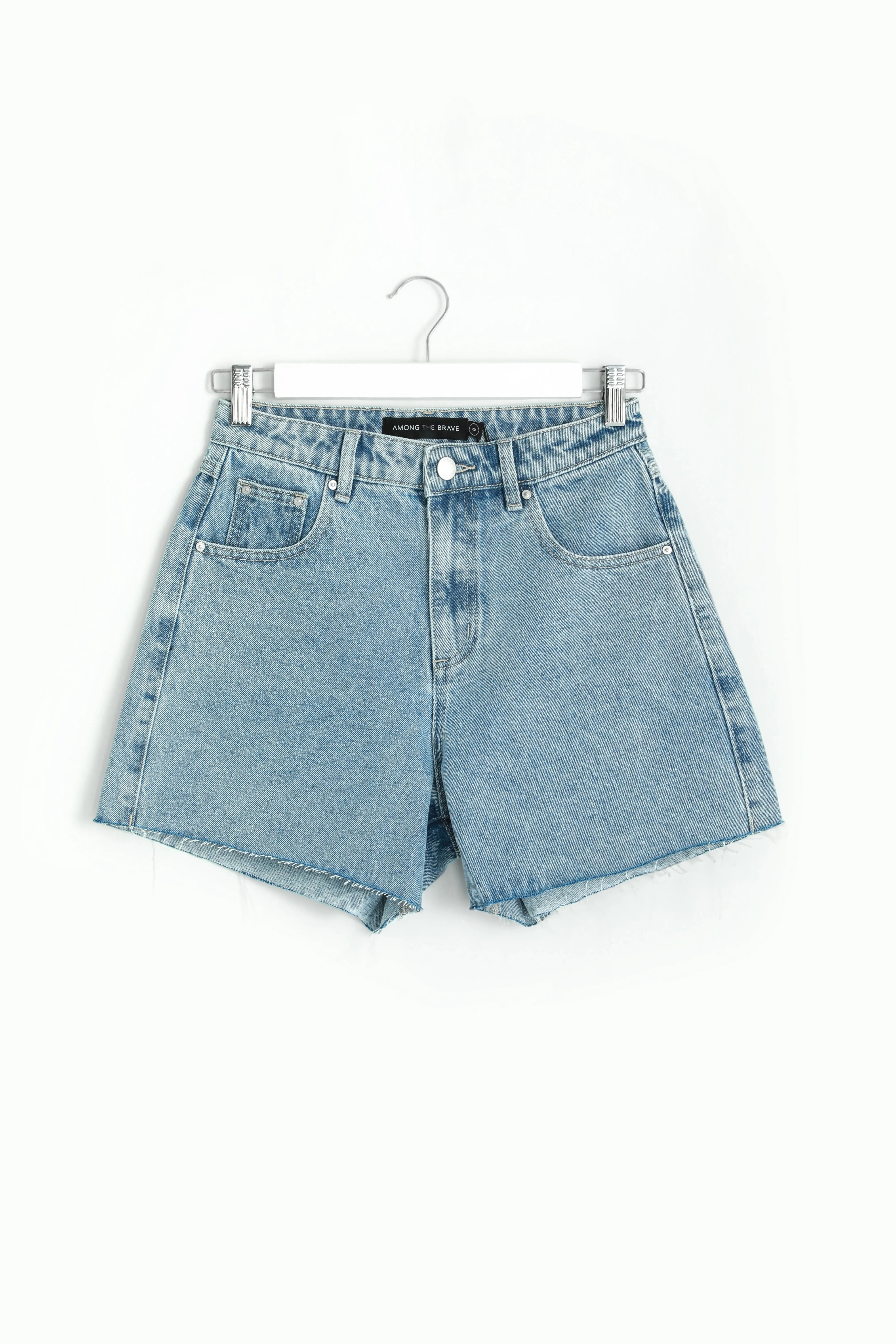 Haze Mid Blue Denim Short