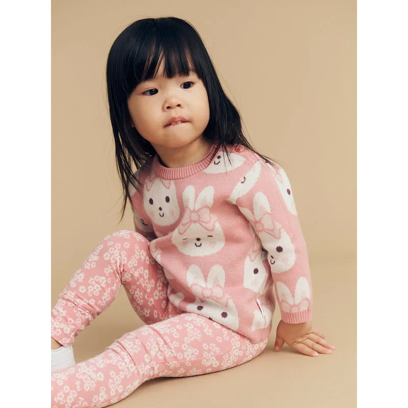 Huxbaby Bunny Love Knit Jumper