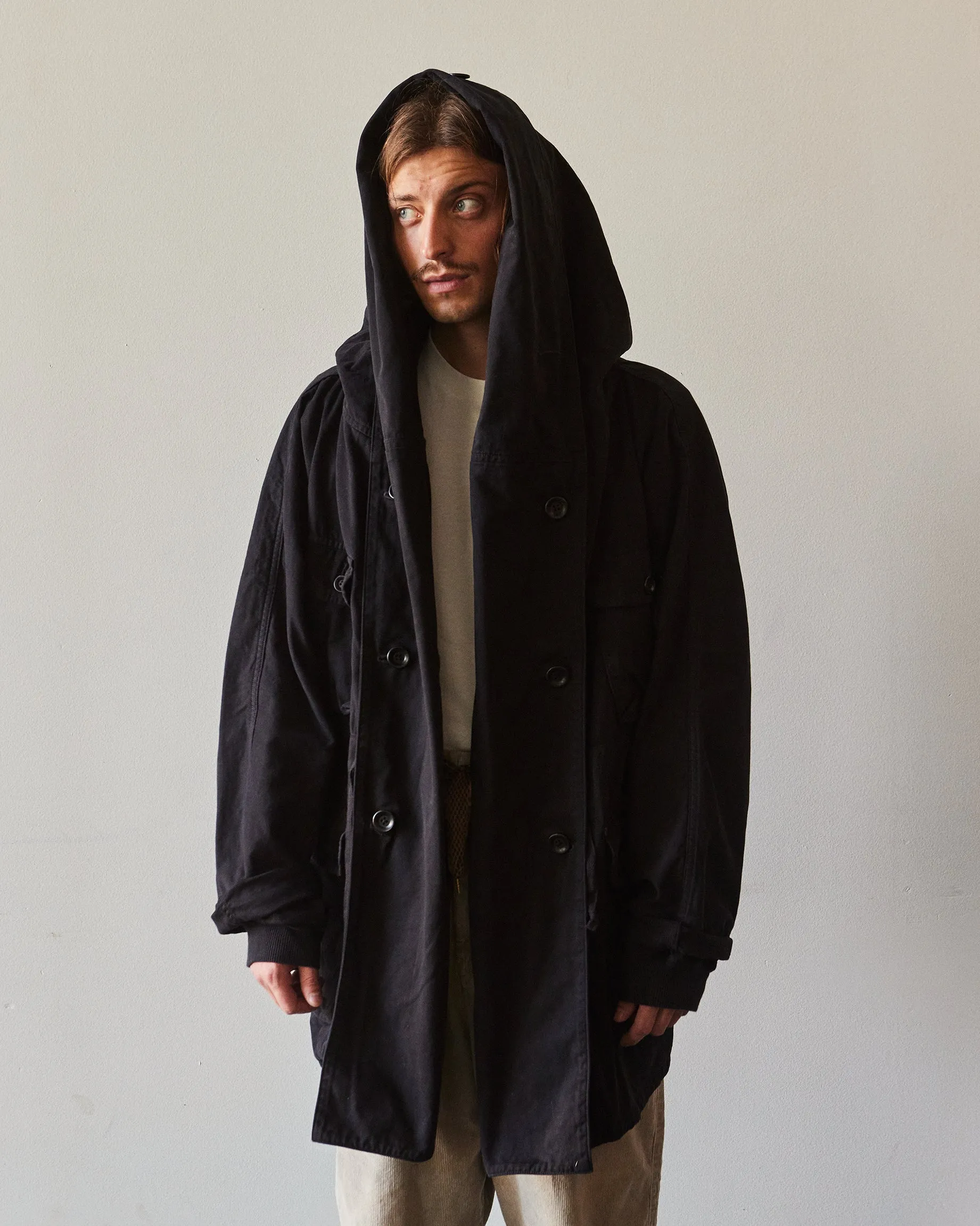 Kapital Katsuragi Ring Coat, Black