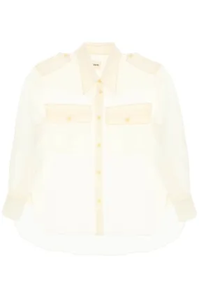 Khaite Missa Oversized Organza Shirt