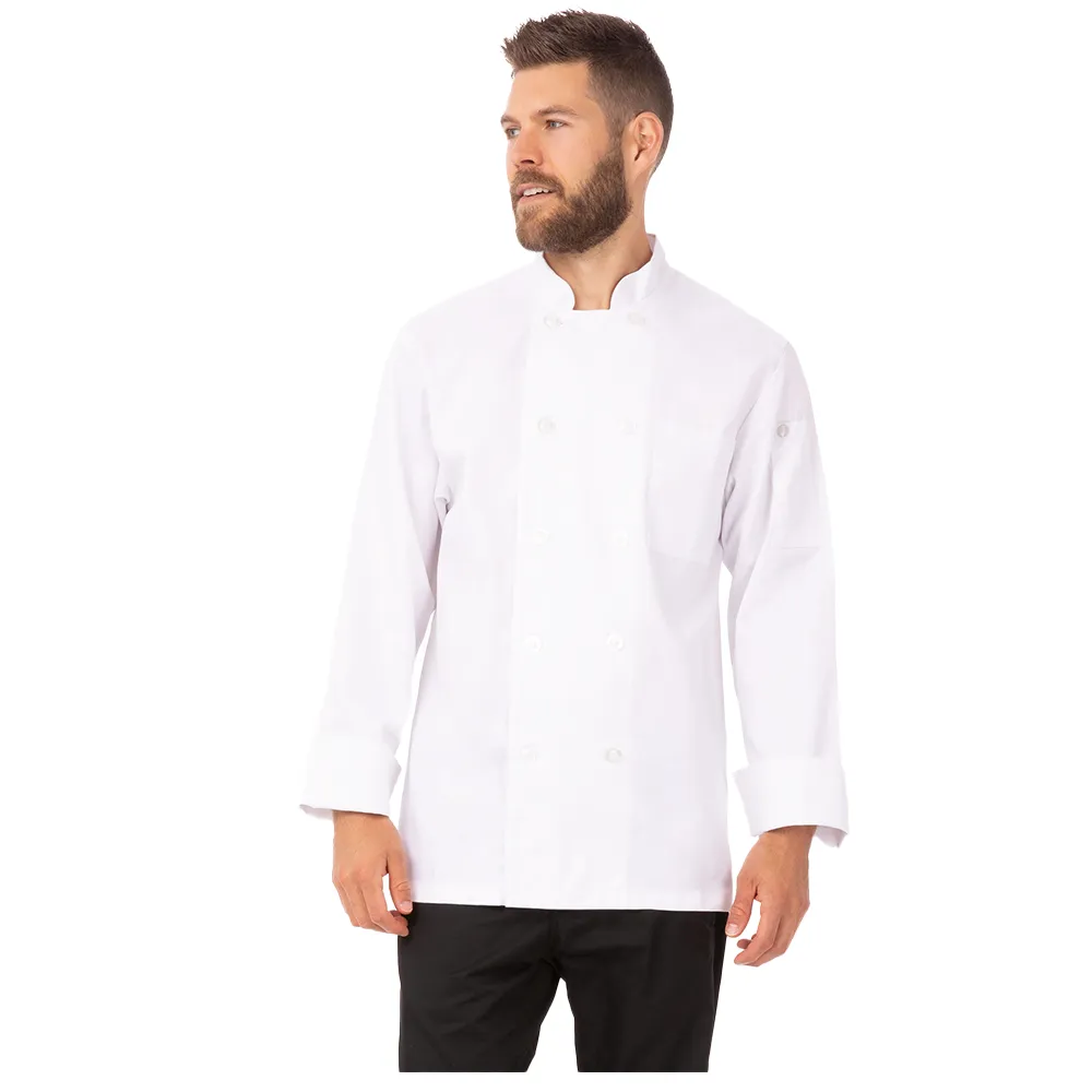 LE MANS CHEF COAT - White