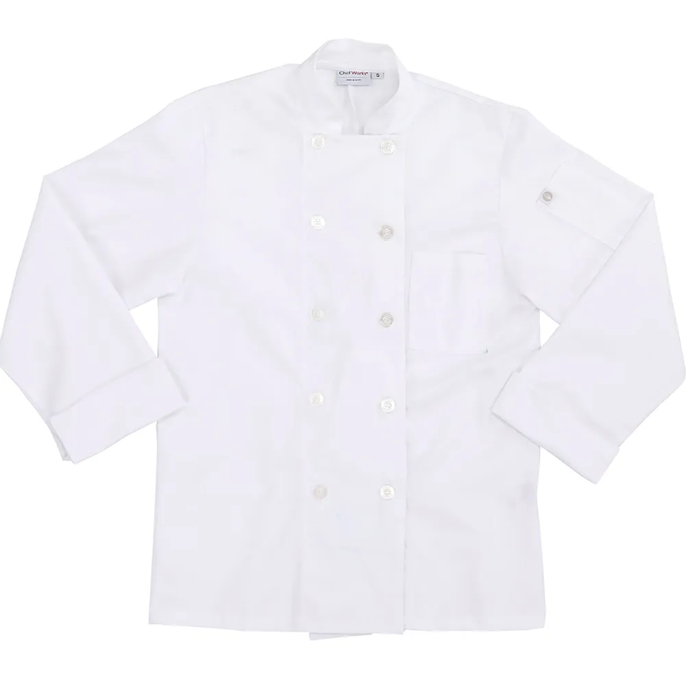 LE MANS CHEF COAT - White