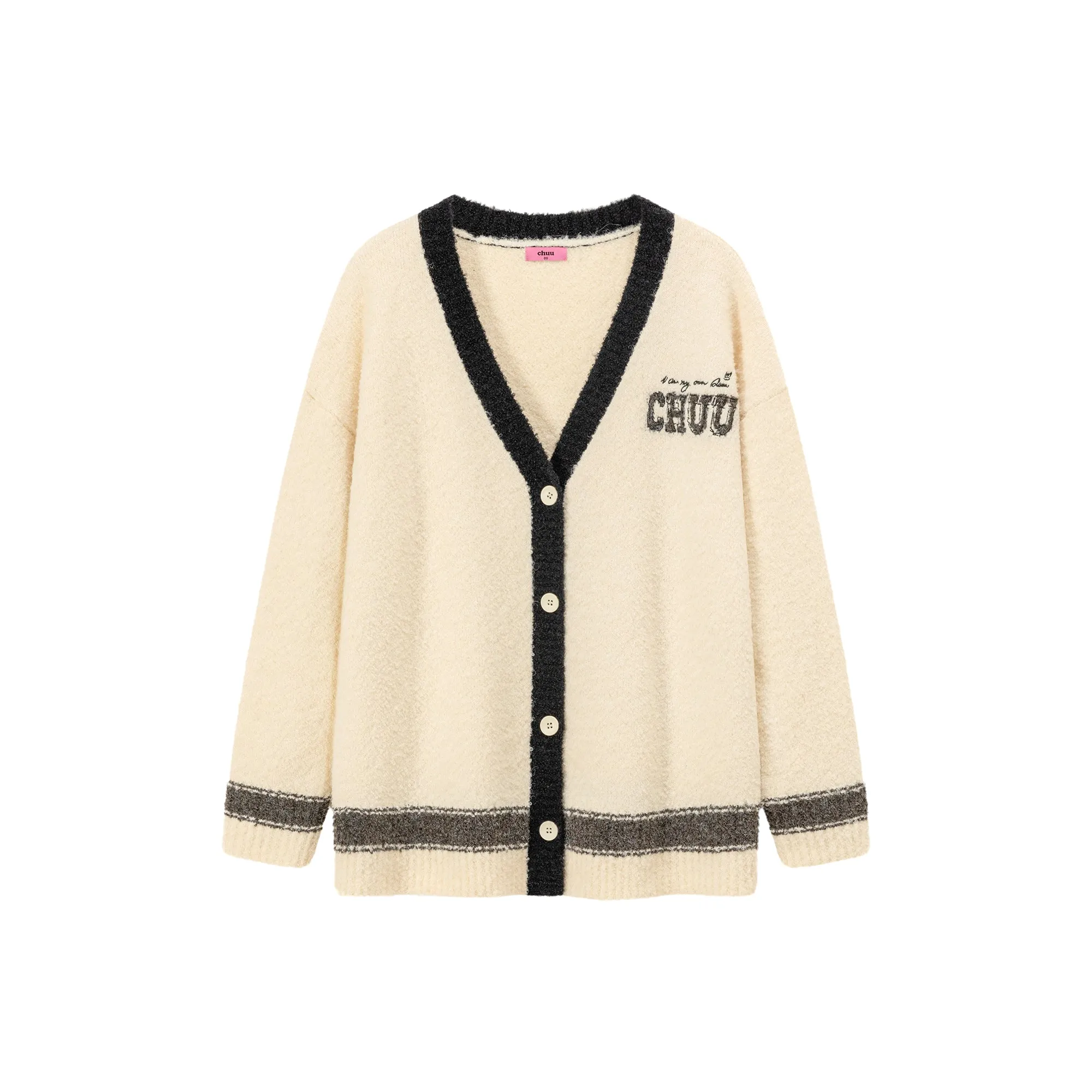 Line Varsity Knit Cardigan