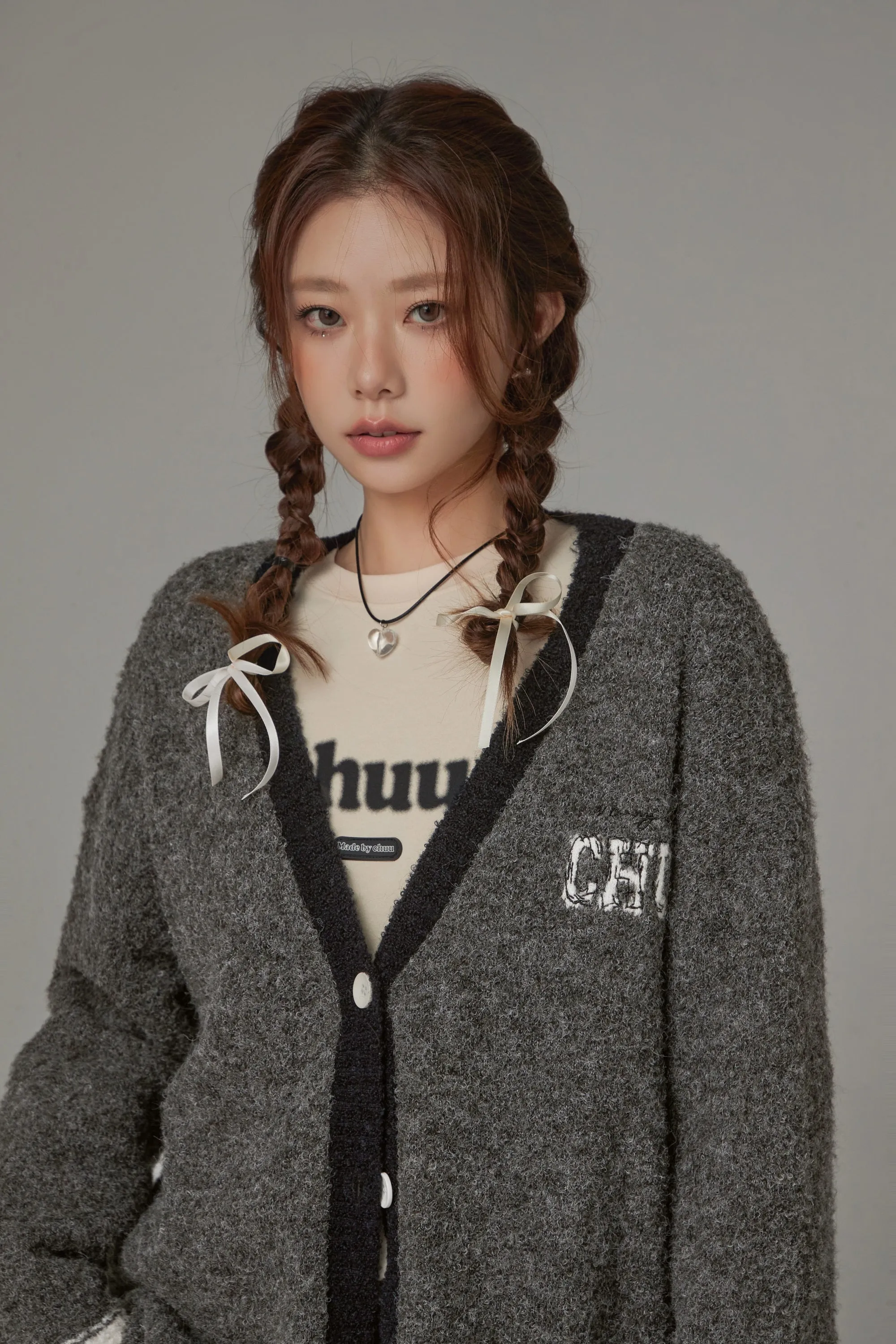 Line Varsity Knit Cardigan