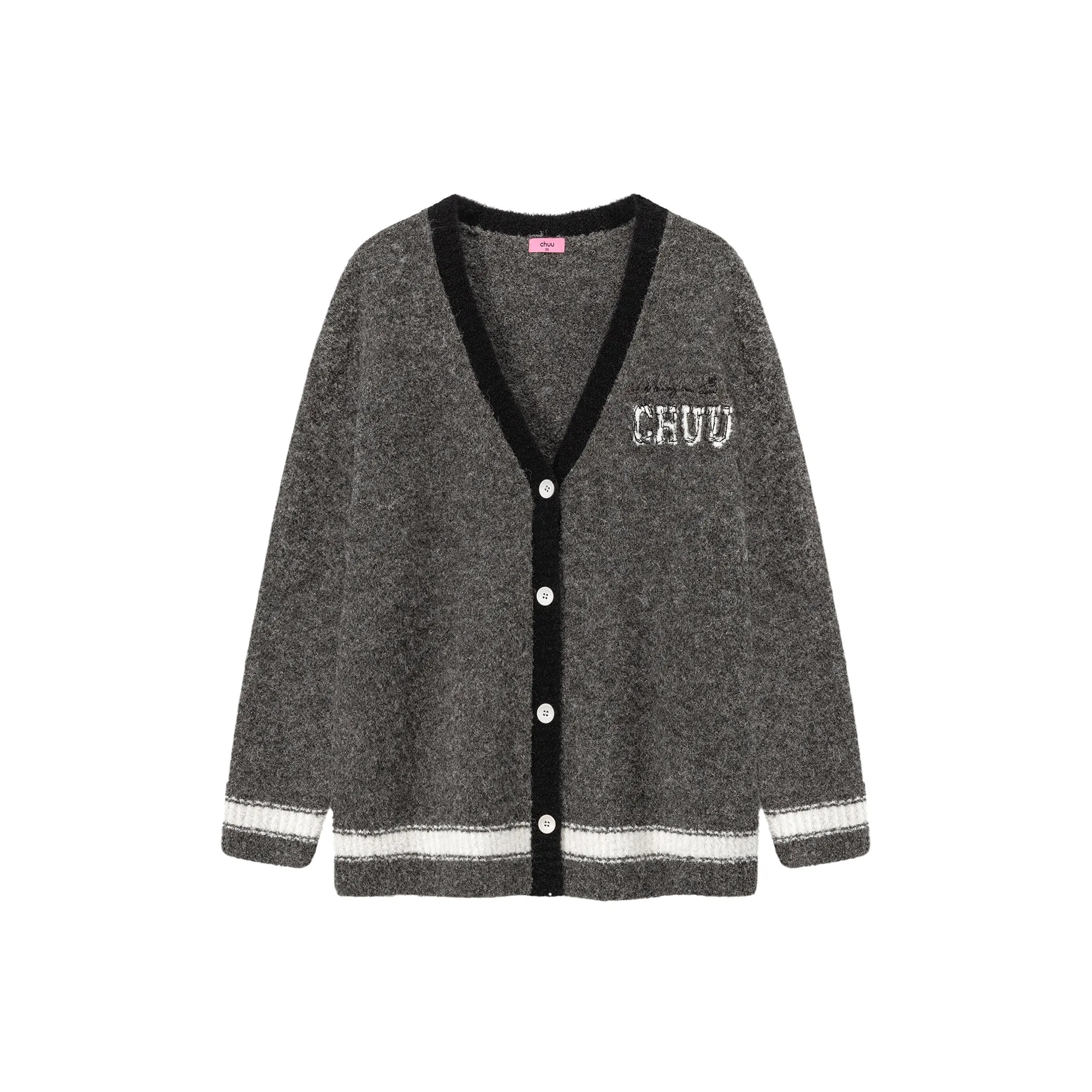 Line Varsity Knit Cardigan