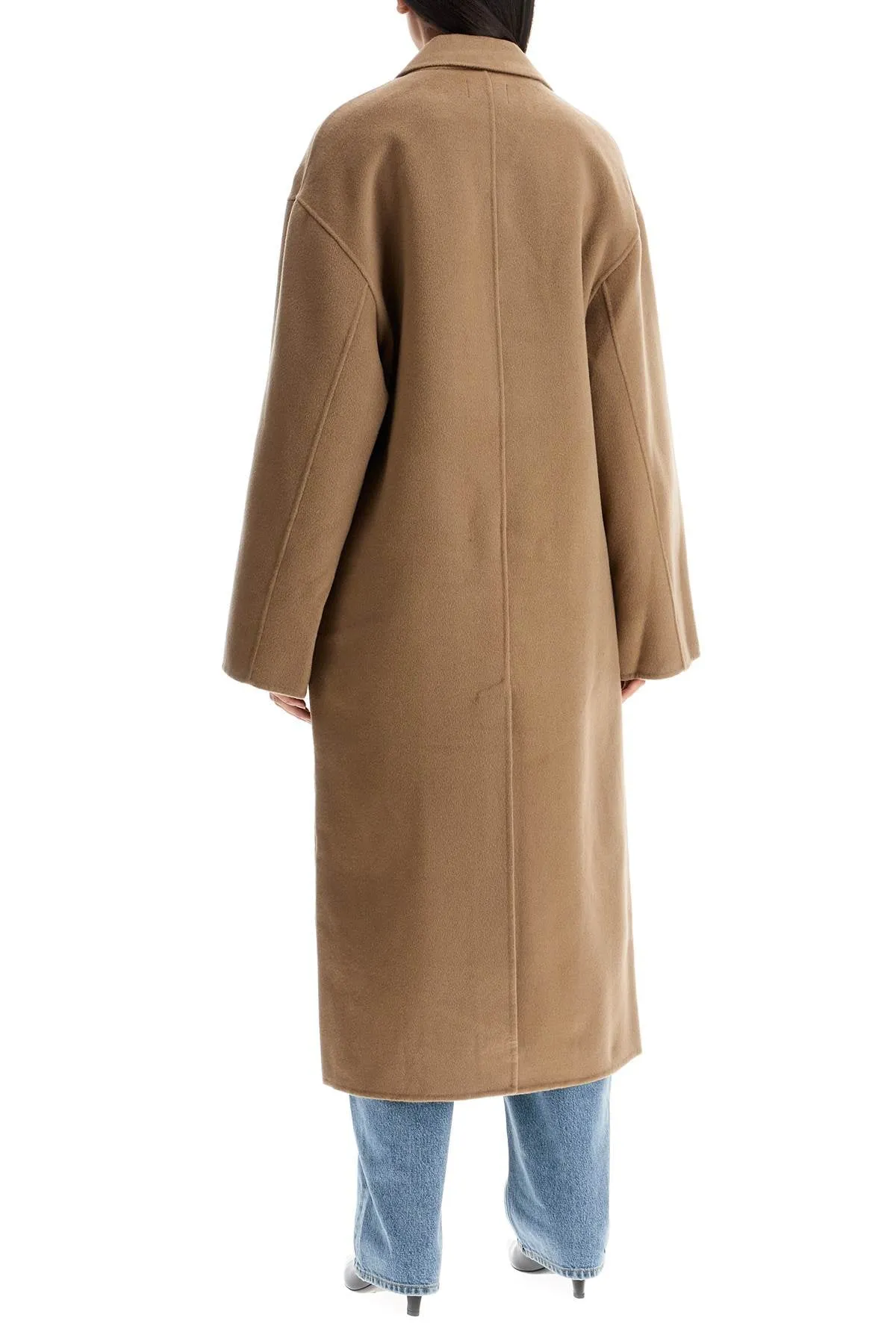 Loulou Studio Long Wool And Cashmere Coat Borne