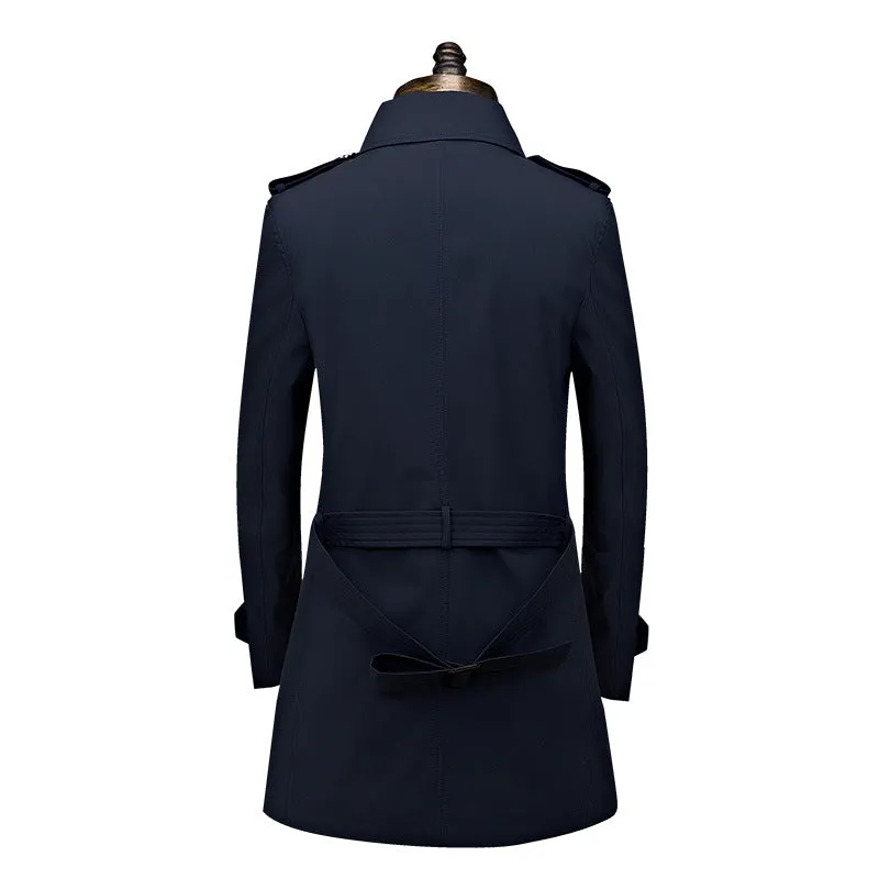 Men's Business Fitted Double-Breasted Jacket