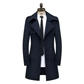 Men's Business Fitted Double-Breasted Jacket