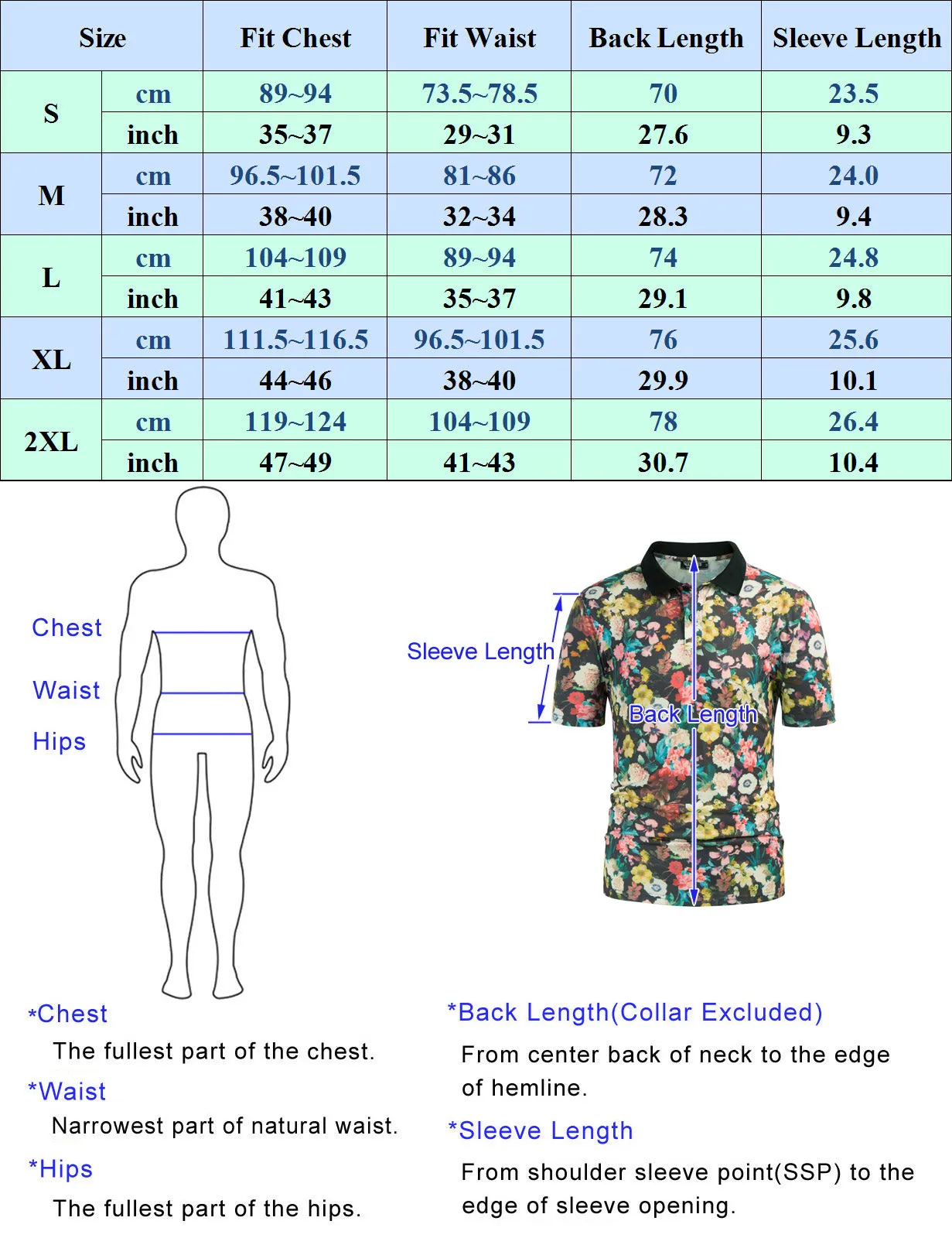 Mens Flower Polo Shirts Vintage Print Casual Tee Pullover Shirts for Summer