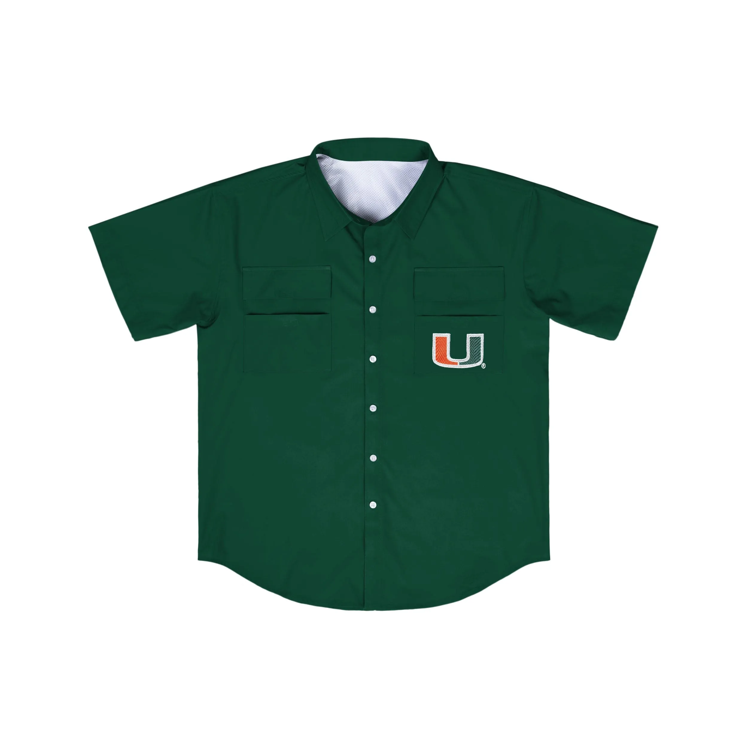 Miami Hurricanes NCAA Mens Gone Fishing Shirt