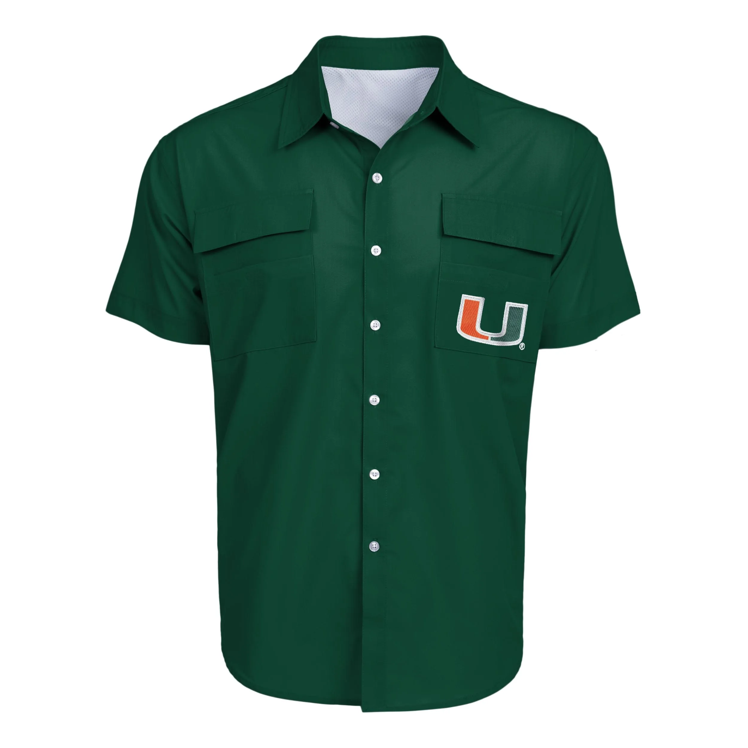 Miami Hurricanes NCAA Mens Gone Fishing Shirt