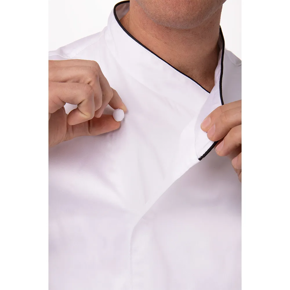 MONTE CARLO PREMIUM COTTON CHEF COAT - White