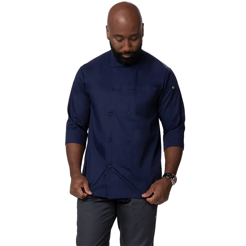 MOROCCO CHEF COAT - Navy