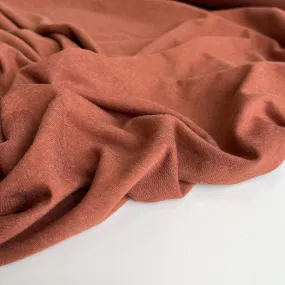 REMNANT 1.65 Metres - Allure Cinnamon Soft Single Knit Fabric