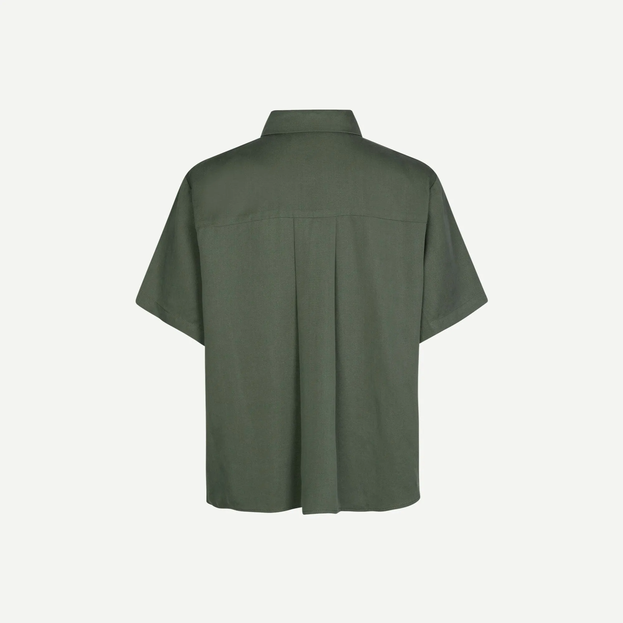 Samsøe Samsøe Mina ss shirt 14028 in Dusty Olive