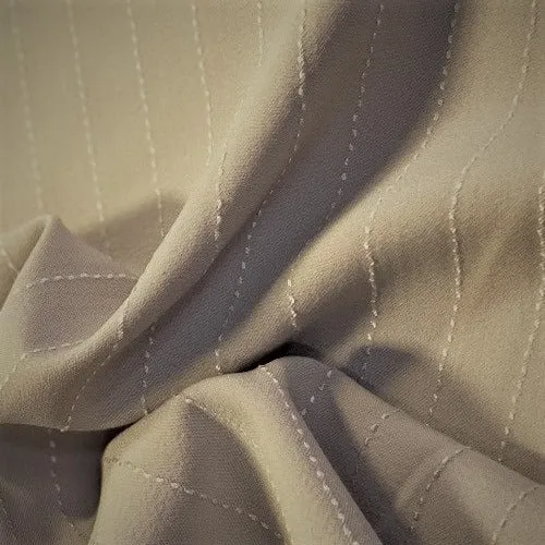 Sand | Stretch Suiting Woven Fabric - SKU #7103A #S166