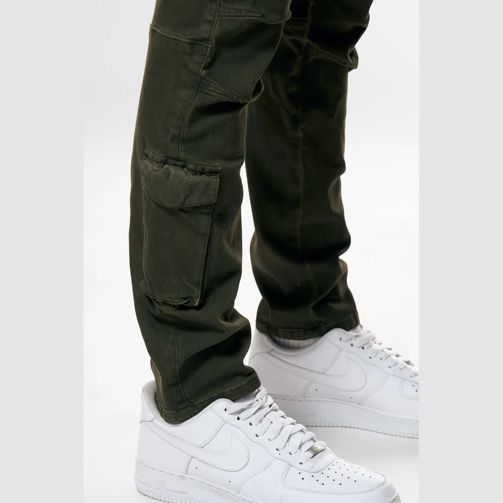 Slim Overspray Utility Twill Pants