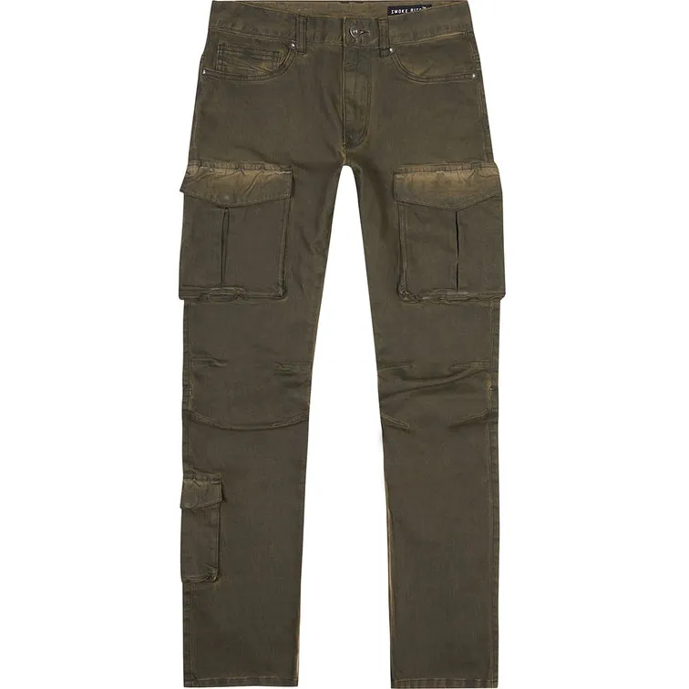 Slim Overspray Utility Twill Pants