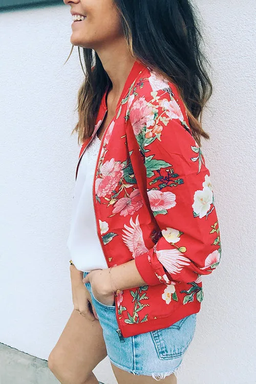 Spring Vibe Floral Print Jacket - 3 Colors