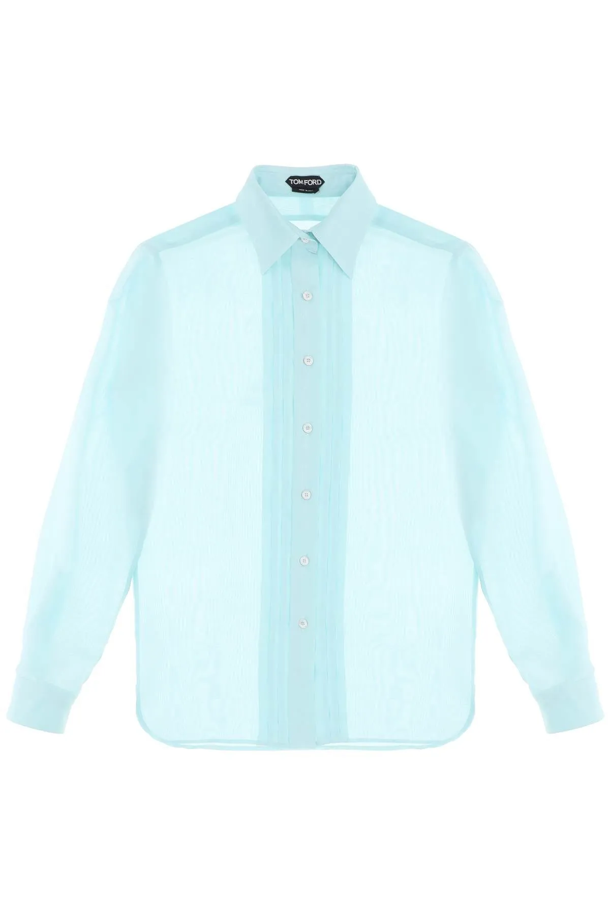 TOM FORD Camicia In Seta Con Plastron