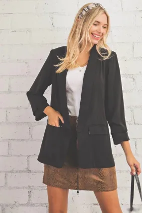 We Mean Business Black Blazer