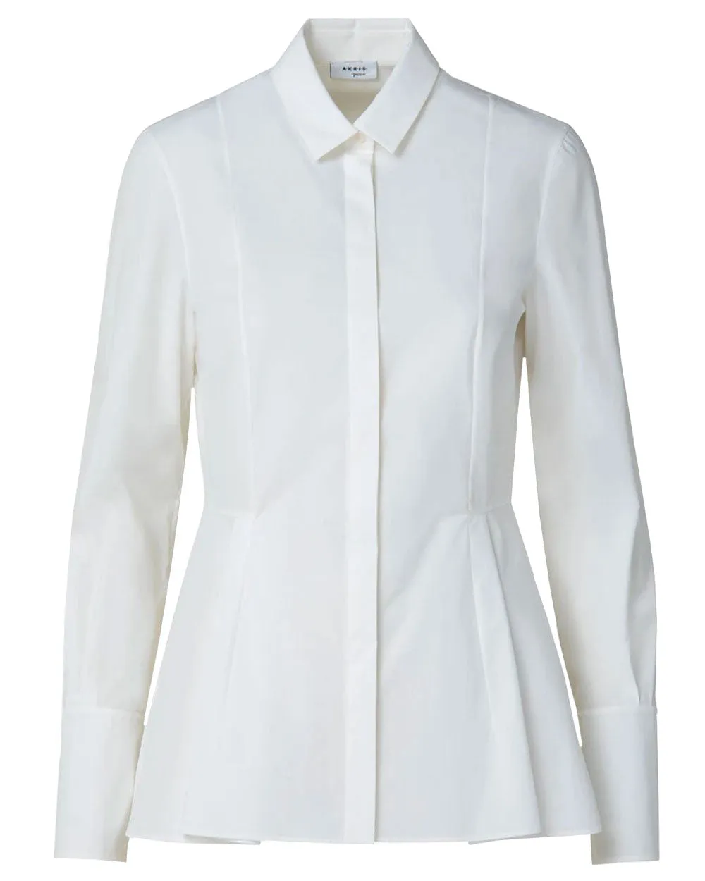 White Washed Poplin Shirt